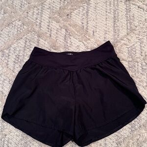 Abercrombie kids YPB MOISTURE WICKING Black Athletic Shorts size 13/14